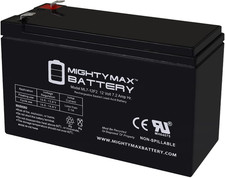 ML7-12F2 - 12 Volt 7 AH, F2 Terminal, Rechargeable SLA AGM Battery