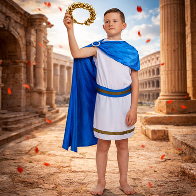Roman Emperor Julius Caesar Fancy Dress Costume World Book Day Fits Age 4-12 Yrs | eBay Roman Emperor Julius Caesar Fancy Dress Costume World Book Day Fits Age 4-12 Yrs | eBay