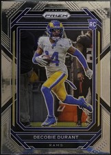 2022 Panini Prizm Football Decobie Durant #347 NM