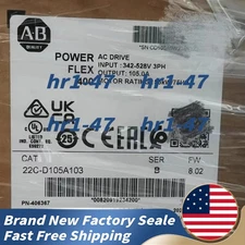 Allen-Bradley 22C-D105A103 CE UL ATEX Certified PowerFlex 700S VFD