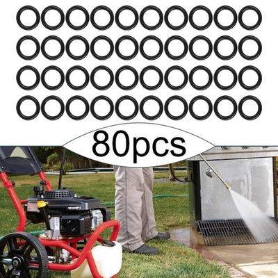 #ad 80 Pcs Set 1 4 M22 3 8 O Rings For Pressure Washer Hose Quick Disconnect Kits $12.04