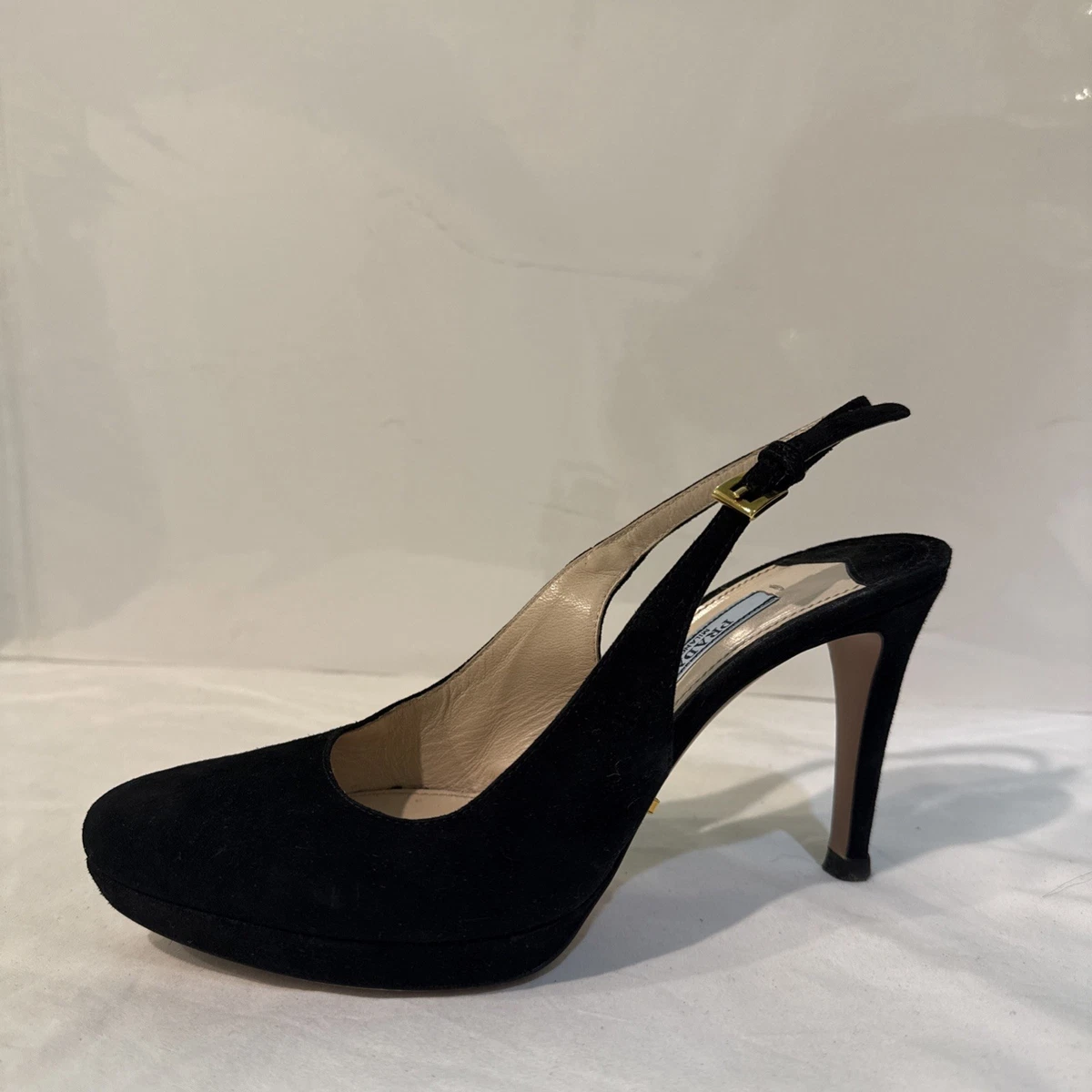 PRADA Women's Suede Heels for sale | eBay