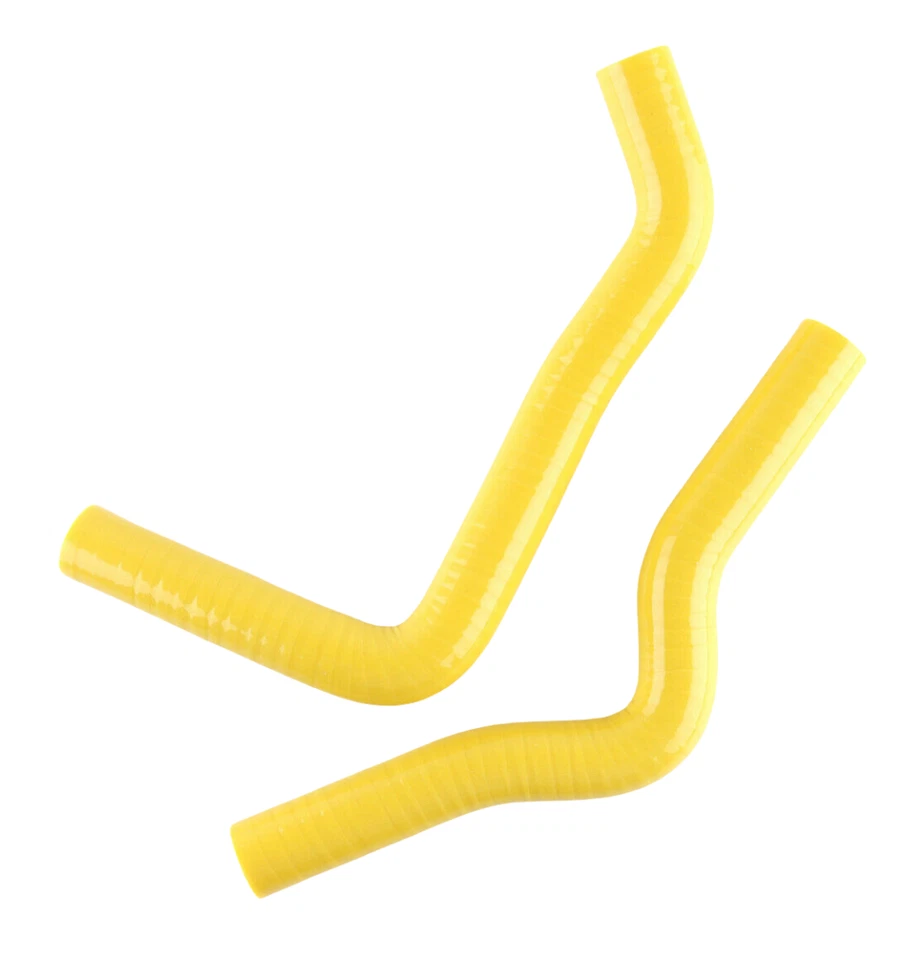 Radiador de aluminio + manguera amarilla para Suzuki RM85 2002-2021/2002-2012 Suzuki RM85L Foto 2 de 4