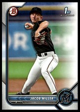 2022 Bowman Draft #BD-195 Jacob Miller