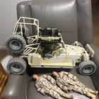1/6 scale G.I.Joe Chenowth Desert Light Strike Tatical Dune Buggy by Hasbro 2000