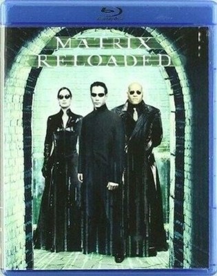Blu-ray/ Matrix Reloaded - Keanu Reeves & Laurence Fishburne !! Wie Nagelneu !!