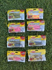 Berkley PowerBait Mid Sized Soft Plastics 8x Pack Fishing Lures