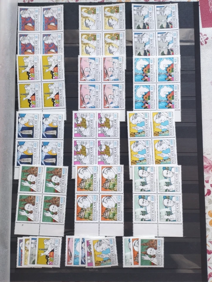 Vatican Neuf Lot de timbres n** envoi sans support - Photo 2/4