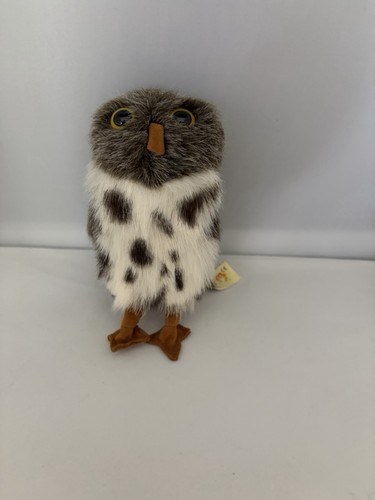 FOLKMANIS PUPPETS SPOTTED OWL FINGER PUPPET 4" TALL