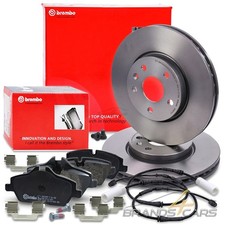 BREMBO COATED BREMSSCHEIBEN Ø284 +BELÄGE +VWK VORNE FÜR BMW 1-ER E81 E87 116 118