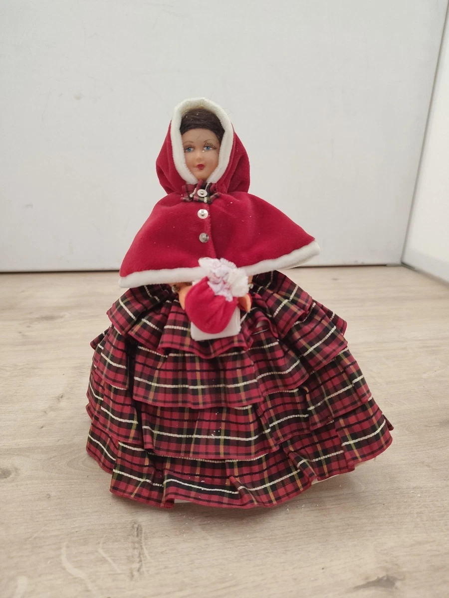 Poupée Folklorique Vintage TERESIN - Espagne 1950 - 31 Cm - Carton Et Plastique
