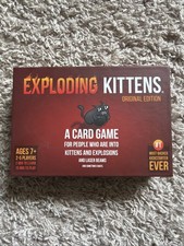 Exploding Kittens Original Edition Card Game ...