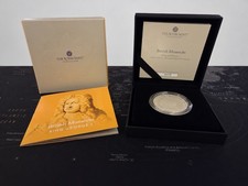 2022 Royal Mint British Monarchs King George I £2 1oz .999 Silver Proof Coin COA