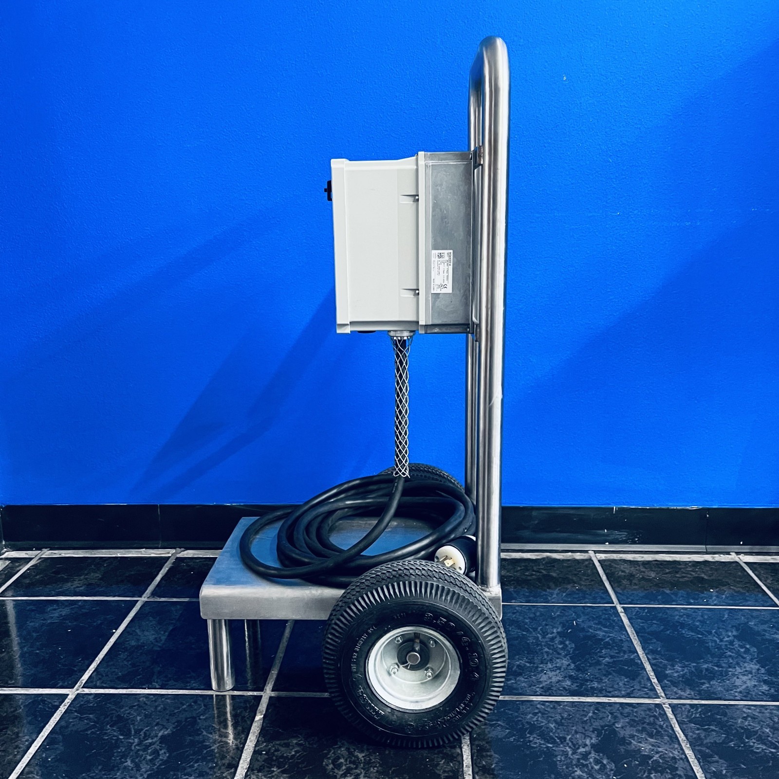 Worldwide Electric WD4X022-4 Variable Frequency Drive w/ Hand Truck Cart & Cable