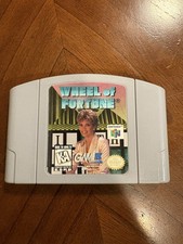 Nintendo 64 Game WHEEL of FORTUNE N64 Authentic Cart Tested blockbuster og  