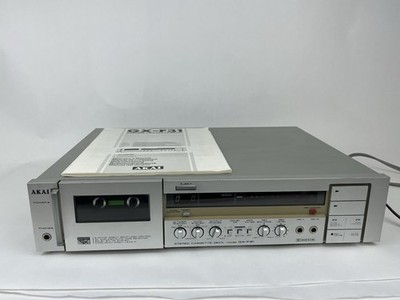 Akai GX-F31 Stereo Cassette Deck Made In Japan (Read Description