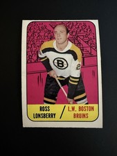 1967-68 TOPPS ROSS LONSBERRY #35 SHARP