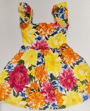 Janie Jack Sweet Paradise Tropical Dress Girls Size 8 NWT
