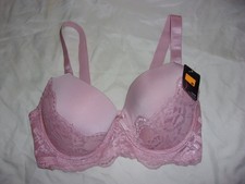 34DD Bra New/Tag Sofra Pink Padded/Underwired...