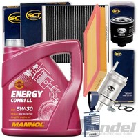 Inspektionspaket+Mannol 5W30 ÖL 1.4 FüR Vw Polo 9N Skoda Fabia 6Y Seat Ibiza 3