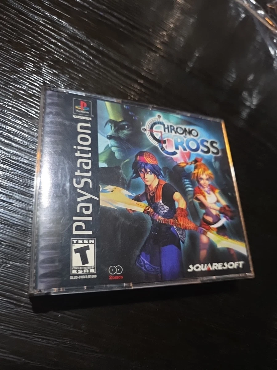 Jeu Chrono Cross PlayStation 1 PS1 - Version NTSC U/C (Amérique Du Nord) - État Comme Neuf - Jeu De Rôle Square Soft