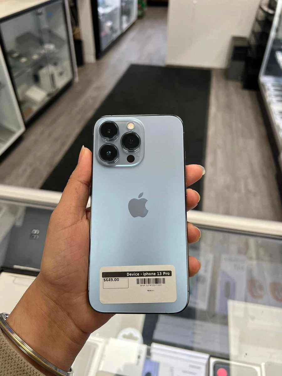 Apple iPhone 13 Pro Blue 128GB Unlocked for sale | eBay