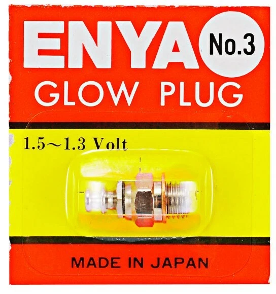 Enya #3 Glow Plug, UK Stock, Genuine Enya Plug, UK Modelshop