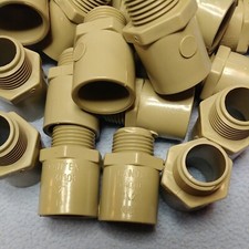  25 Cantex 5140103 1/2" PVC Male Terminal Adapter, NOS