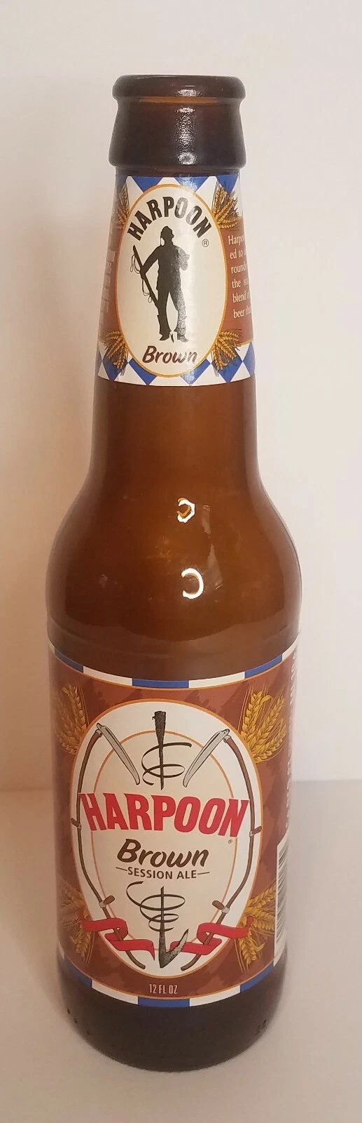 Harpoon Brown Session Ale 2007 Retired 12oz Empty Beer Bottle