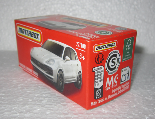 MATCHBOX PORSCHE CAYENNE TURBO WHITE 2024 POWER GRABS RELEASE HVR08-DNK70 - Picture 6 of 9