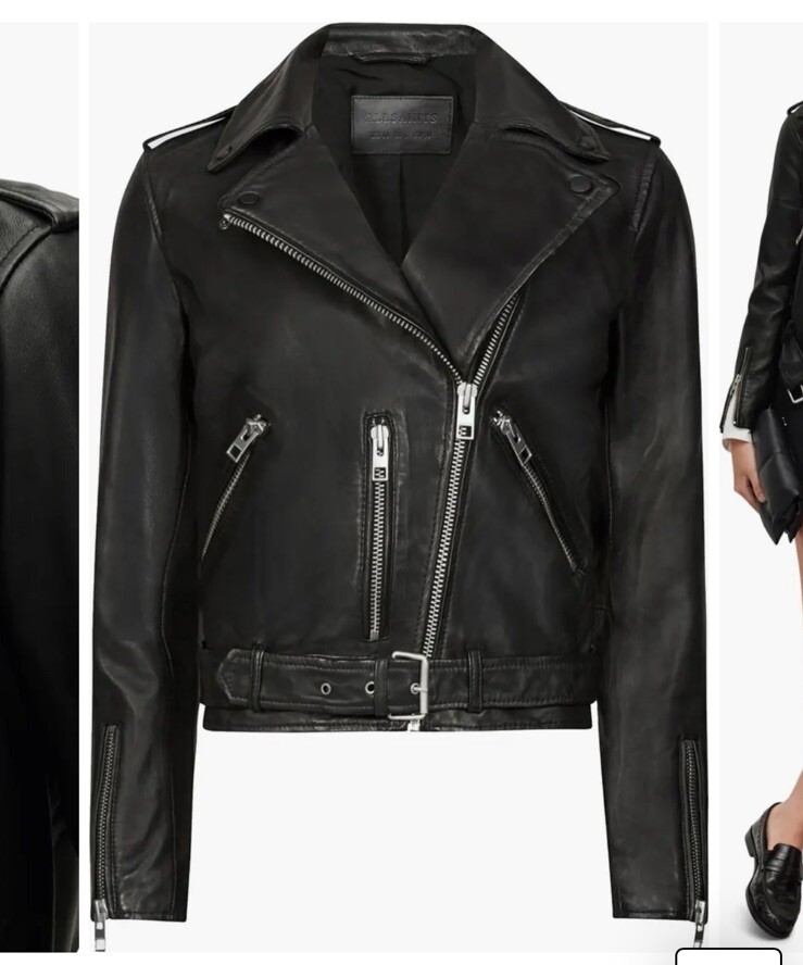 ジャケット・アウター ALLSAINTS BALFERN LEATHER BIKER JACKET ALLSAINTS Balfern Leather Biker Jacket in Black | REVOLVE