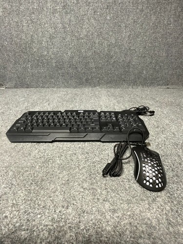 MTG Gaming Keyboard & Mouse Combo ⌨️🖱️ MTG-RGB Backlit Plug & Play ⚡ Black - Picture 8 of 14