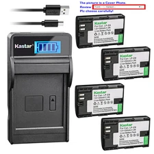 Kastar Battery LCD Charger for Canon LP-E6 LC-E6 & IKAN On-Camera HDMI Monitor