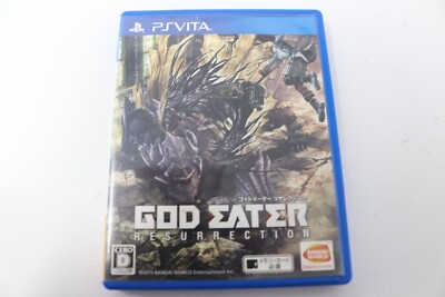 God Eater Resurrection Playstation PS Vita Japanese Game Complete CIB Tested