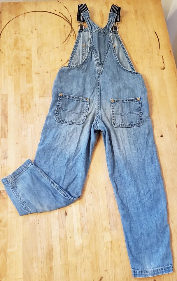 Mono vaquero vaquero Gymboree lavado medio a ligero pantalones largos talla 6 ver nota Foto 2 de 4