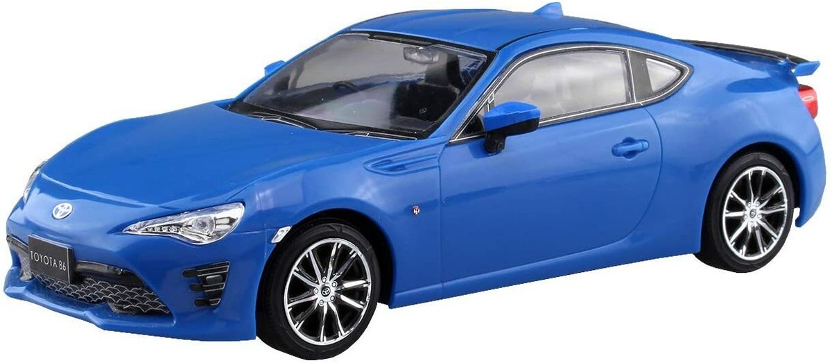 AOSHIMA 1/32 The Snap Kit Series Toyota 86 Bright Blue Colored