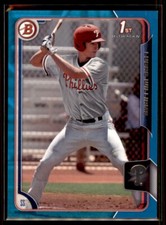 2015 Bowman Draft BLUE Lucas Williams Philadelphia Phillies #56 48/150