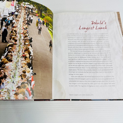 COOKBOOK Cooking with the World's Best Melbourne Food & Wine Festival Hardcover - 第 5/10 張圖片