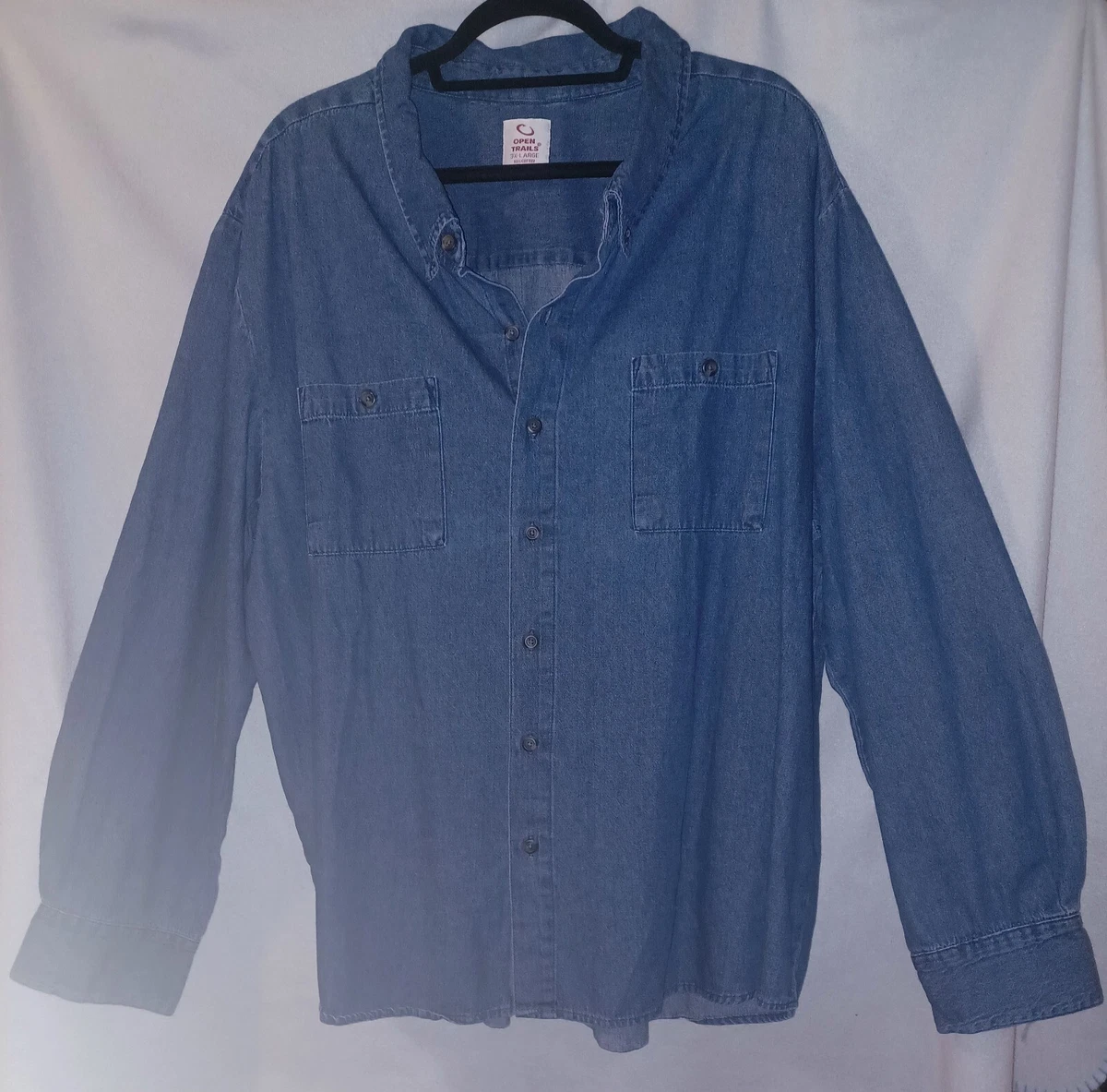 Open trails denim shirts sales