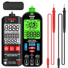 BSIDE Digital Multimeter Tester Rechargeable Electrical Voltmeter Smart Meter US
