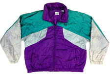MacGregor Vintage Windbreaker 90's Track Jacket Men's XL Color Block VTG 1990's