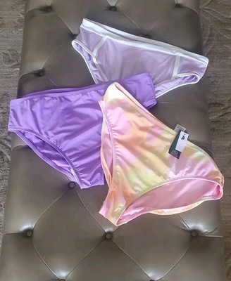 Kona Sol & Wild Fable Bikini Bottoms Trio Womens Size 1X