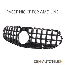 KÜHLERGRILL PANAMERICANA PASSEND FÜR MERCEDES C KLASSE W206 S206 SCHWARZ