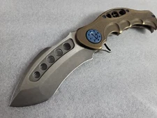 Dave Curtiss Knives Custom Old School V2 BMF, SPOT Pivot, Overbuilt Frame
