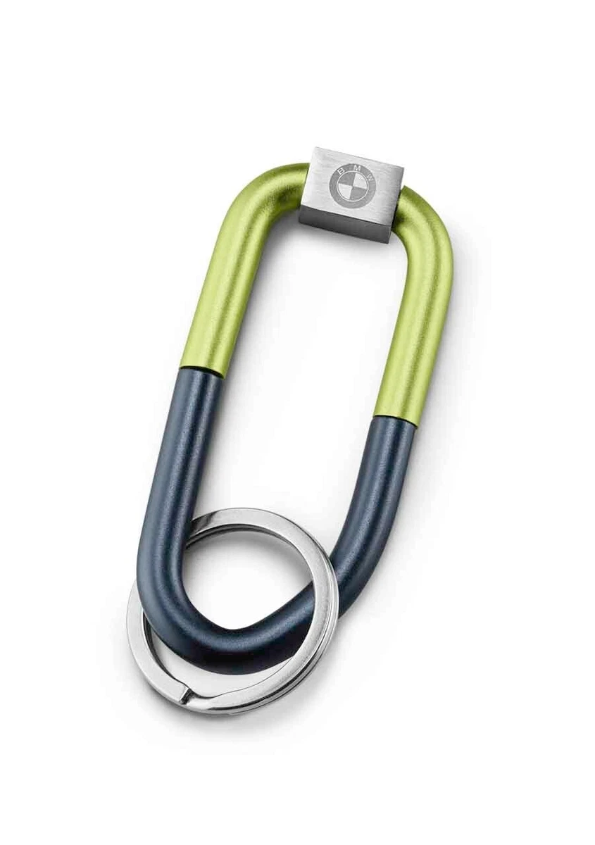 BMW Genuine Active Stainless Steel Keyring Keychain Key Ring 