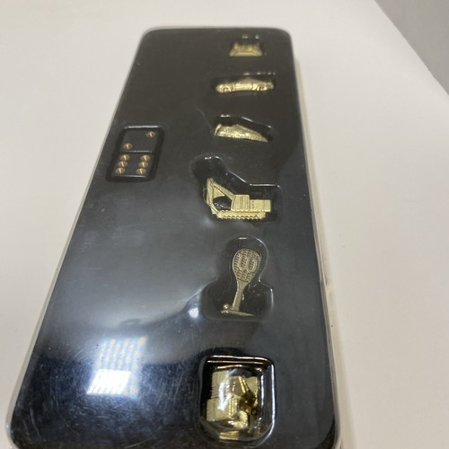Monopoly empire on the world six gold tokens/two dice replace parts game pieces - Picture 16 of 16