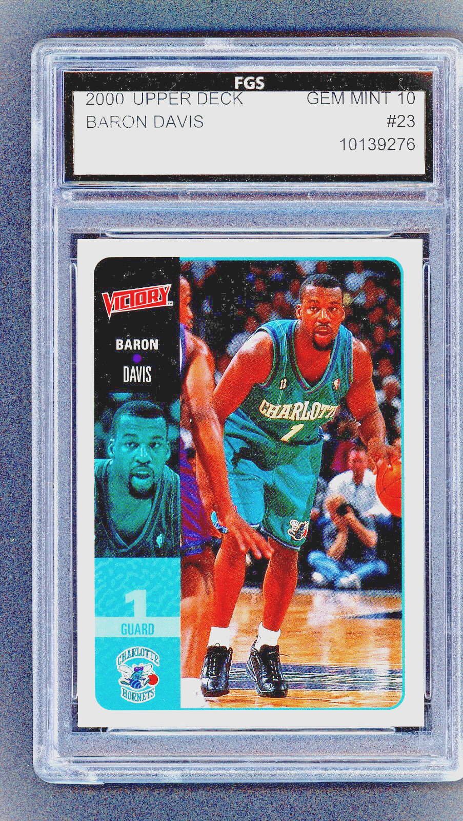 2000-01 Upper Deck Victory - Baron Davis Victory #23 FGS 10