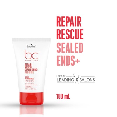 Schwarzkopf Professional Bonacure Repair Rescue Sealed Ends - 100 ml Free Ship