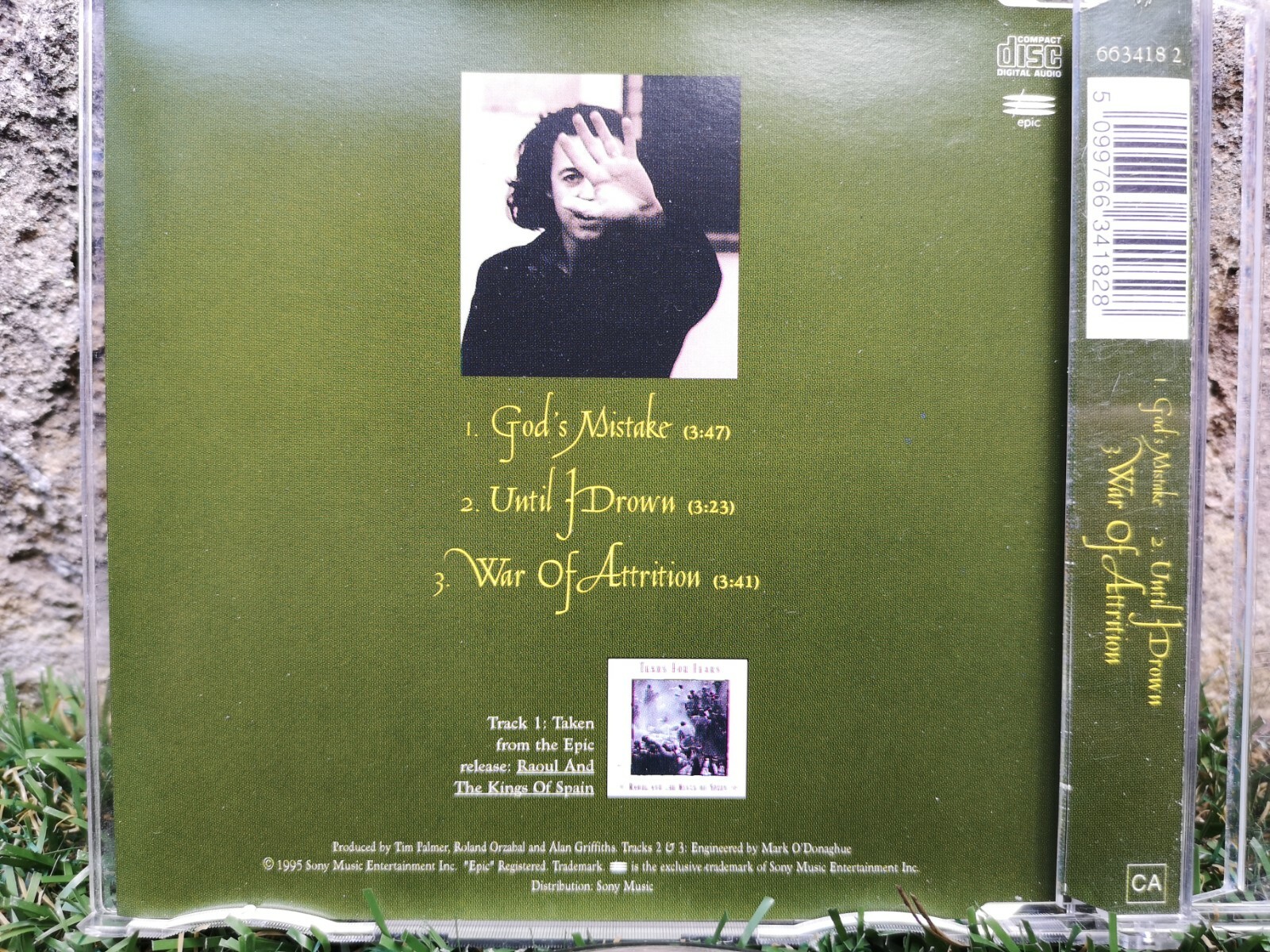 TEARS FOR FEARS GODS MISTAKE 3 TRACK 1995 CD SINGLE ROLAND