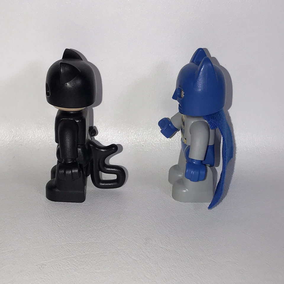 Lego Duplo Minifigures Batman 10545 Catwoman 47394 DC Comics Superheros EUC - Image 4 of 4